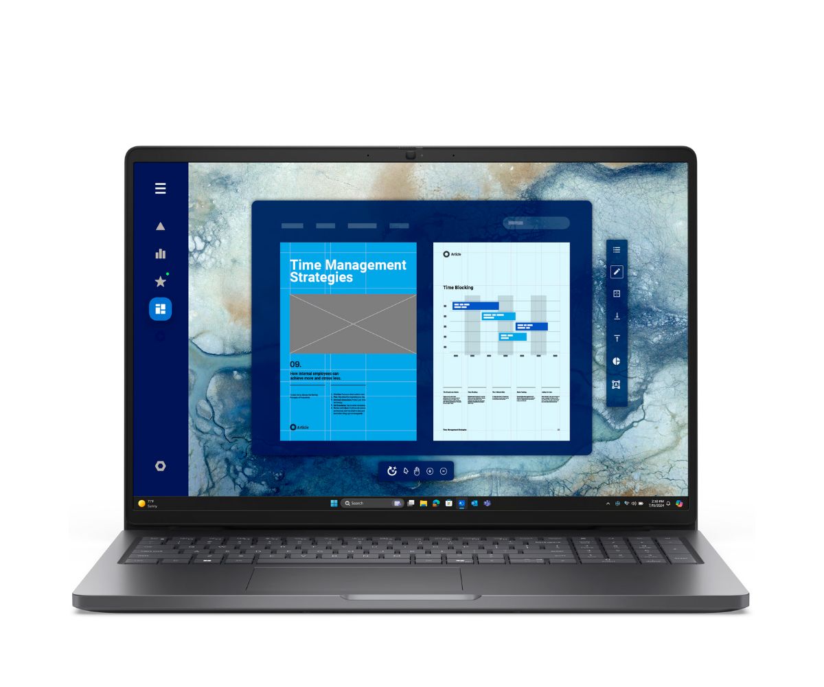 Dell Pro 16 16" FHD+ Laptop Intel U7 255U 16GB RAM 512GB SSD Windows 11 Pro