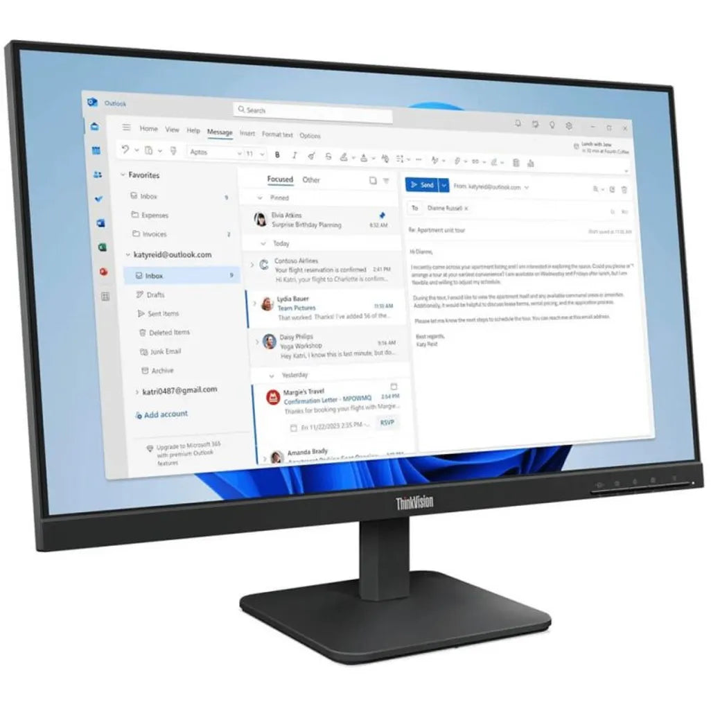LENOVO THINKVISION S24-4E 23.8" Monitor SKU:64B5KAT1SA