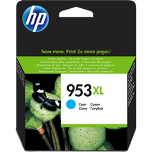 HP 953XL High Yield Cyan Original Ink Cartridge - SKU: F6U16AE