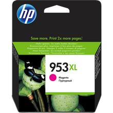 HP 953XL High Yield Magenta Original Ink Cartridge - SKU: F6U17AE