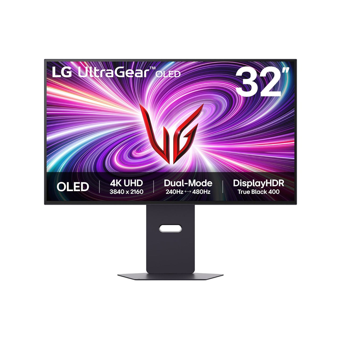 LG UltraGear 34" OLED 4K UHD 480Hz Gaming Monitor - 32GS95UV-B.AFB