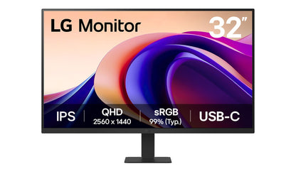 LG UltraFine 32" IPS QHD USB-C Monitor SKU: 32U631A-B.AFBQ