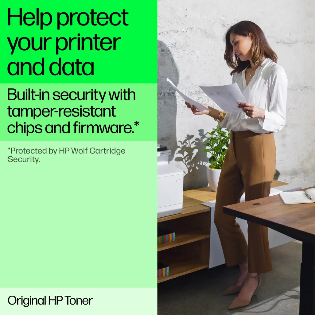 HP 650A Cyan Original Toner Cartridge  – 15,000 Page Yield CE271A