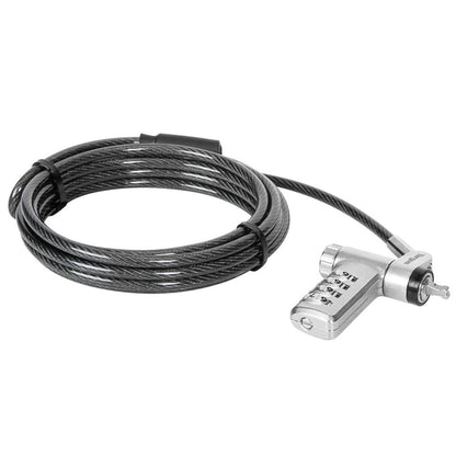Targus DEFCON Ultimate Universal Laptop Lock, Resettable Combination, Wedge & Kensington Nano (SKU: ASP96RGLX)