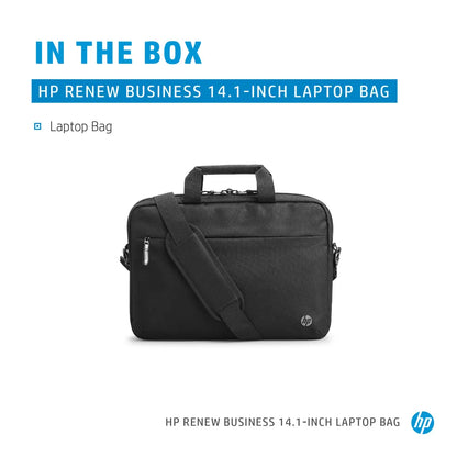 HP Renew Business 14.1" Laptop Bag – Black SKU:  3E5F9AA