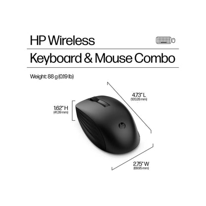 HP 655 Wireless Keyboard & Mouse Combo - 4R009UT