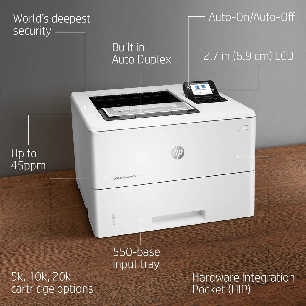 HP LaserJet Enterprise M507dn 1PV87A