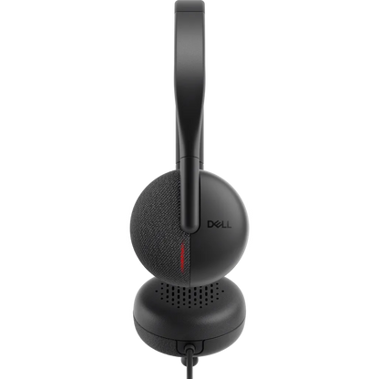 Dell Wired Headset WH3024 USB-C On-Ear Headset with AI Noise-Cancelling Mic 520-BBDH