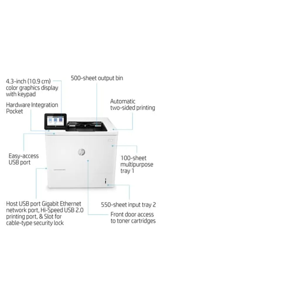 HP LaserJet Enterprise M611dn Mono Printer 7PS84A