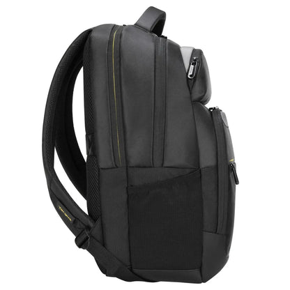 Targus CityGear 15.6in Backpack with Rain Cover - Black - TCG662GL
