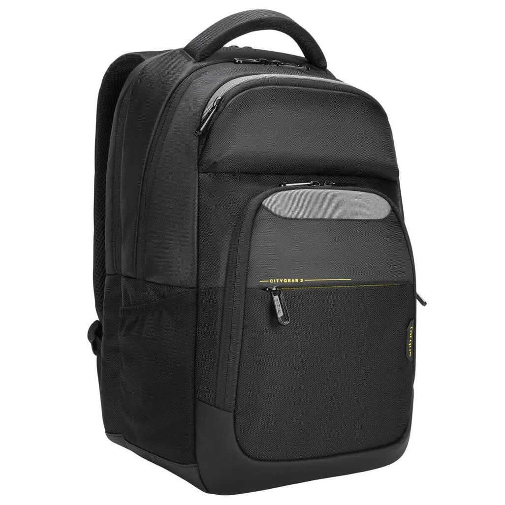 Targus CityGear 15.6in Backpack with Rain Cover - Black - TCG662GL