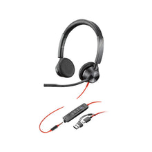 HP Poly Blackwire 3325 USB-C Microsoft Teams Stereo Business Headset - 8X222AA