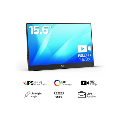 Port Nomad 15.6" FHD LCD Portable Monitor -SKU: 902101