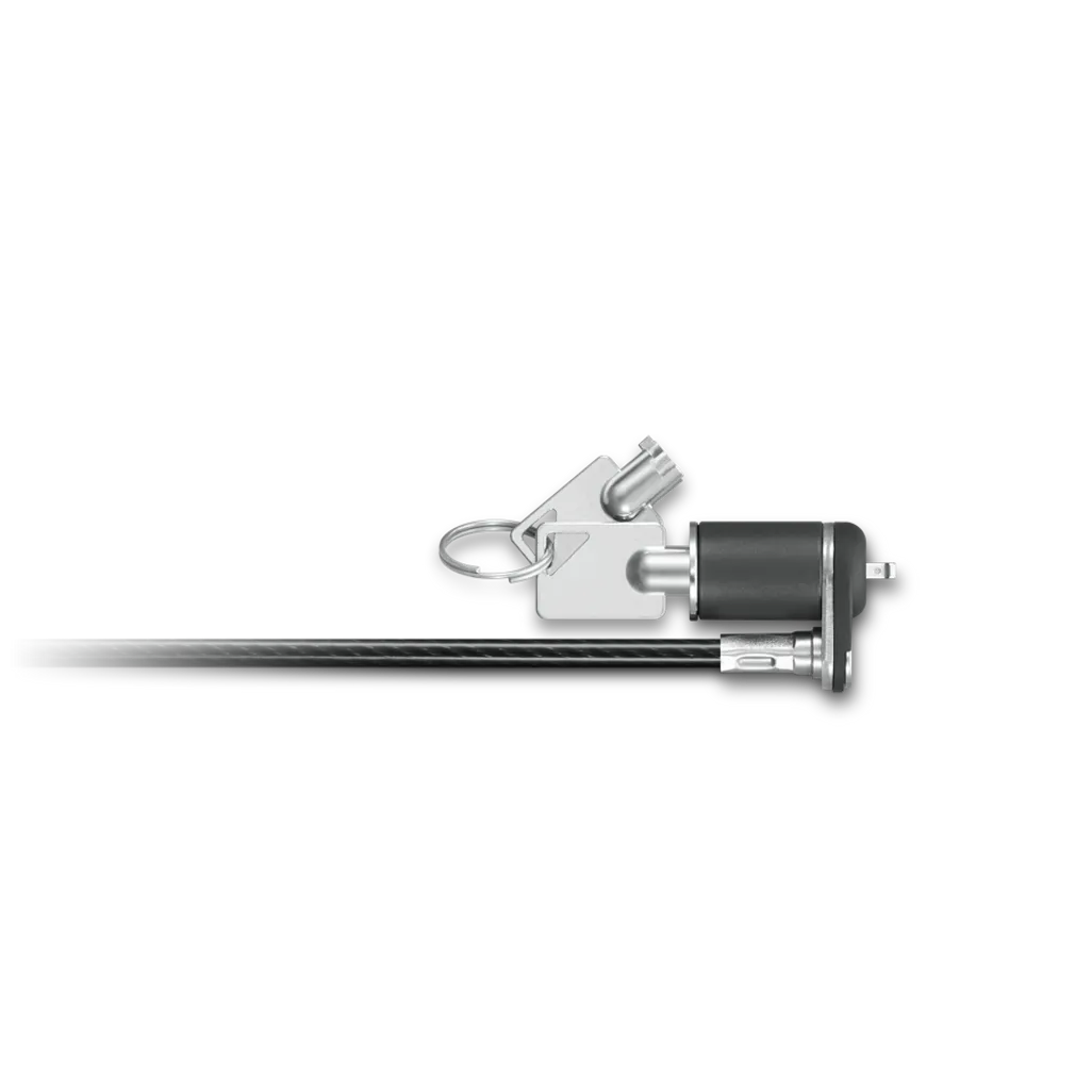 Lenovo NanoSaver Essential Keyed Cable Lock – 1.5m, Black, 2 Keys - SKU:4XE1F30276