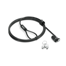 Lenovo NanoSaver Essential Keyed Cable Lock – 1.5m, Black, 2 Keys - SKU:4XE1F30276