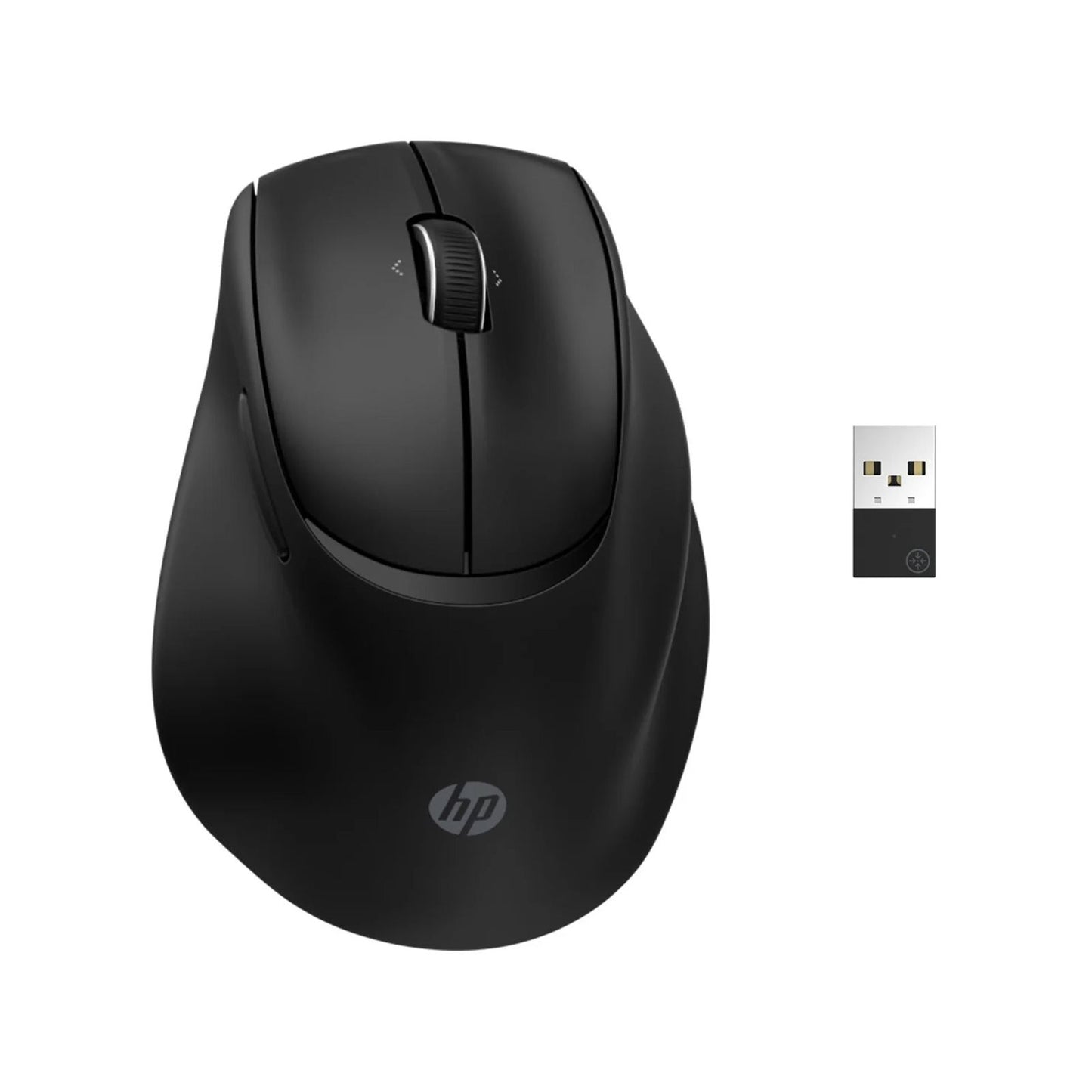 HP 720M Tilt Ergonomic Wireless Mouse - Black - SKU: BH0Z4AA