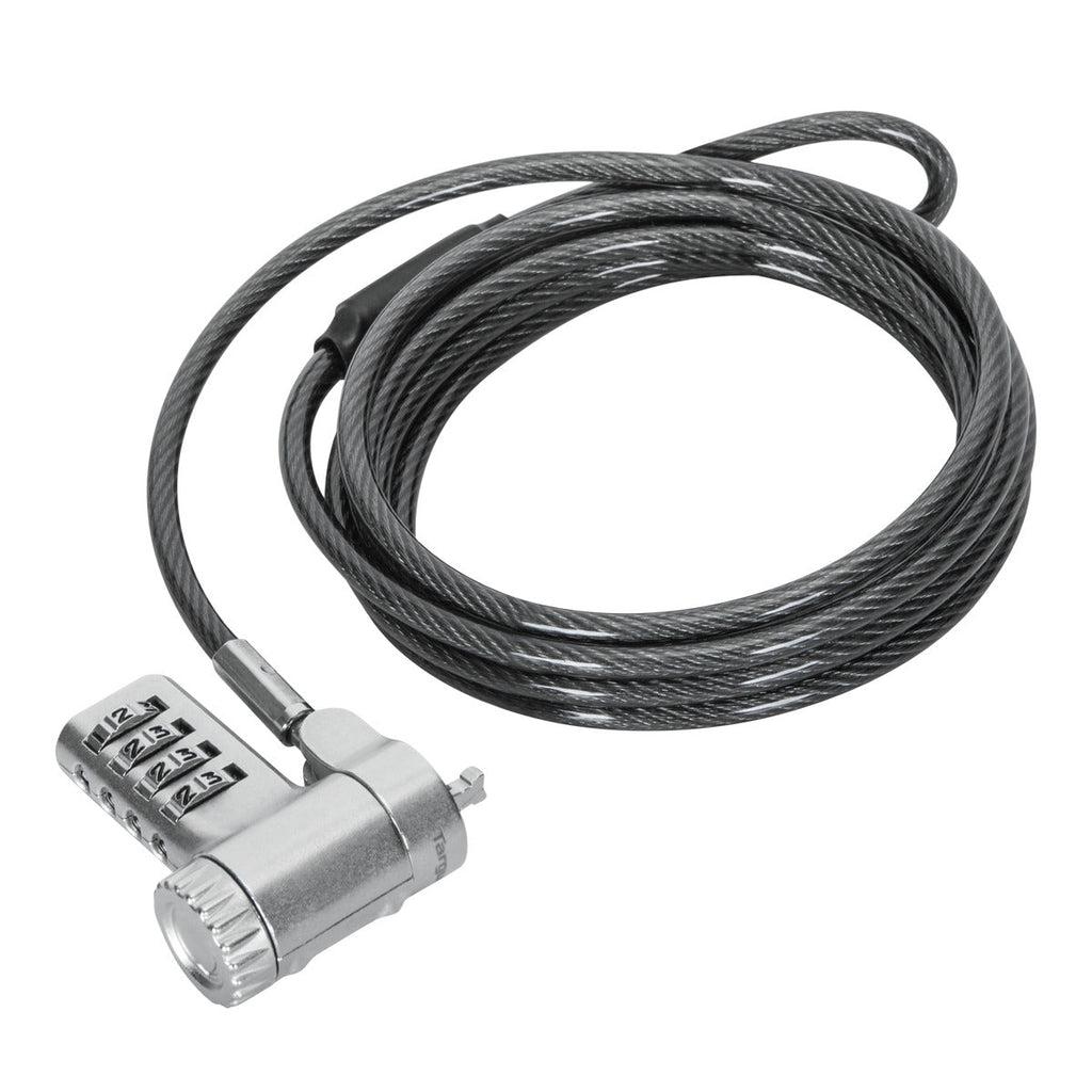 Targus DEFCON Ultimate Universal Laptop Lock, Resettable Combination, Wedge & Kensington Nano (SKU: ASP96RGLX)