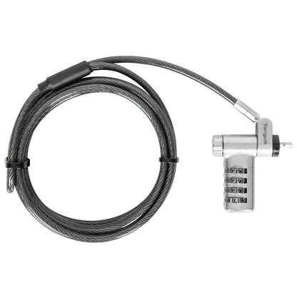 Targus DEFCON Ultimate Universal Laptop Lock, Resettable Combination, Wedge & Kensington Nano (SKU: ASP96RGLX)