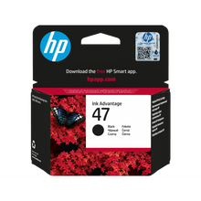 HP 47 Black Original Ink Cartridge SKU 6ZD21AE