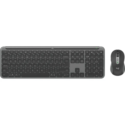 Logitech Signature Slim Combo MK950 Wireless Keyboard & Mouse Graphite - SKU:920-012490