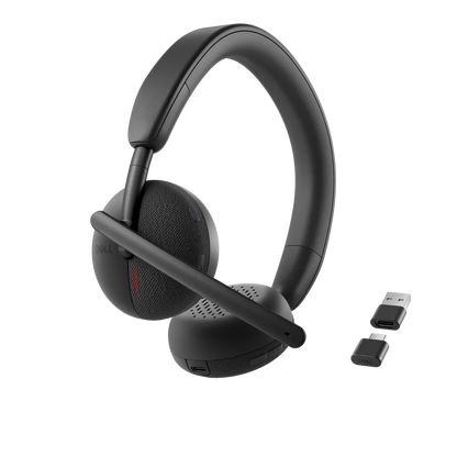 Dell Wireless Headset WL3024 Bluetooth USB-C On-Ear Headset with Noise-Cancelling Mic 520-BBDG