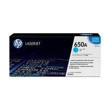 HP 650A Cyan Original Toner Cartridge  – 15,000 Page Yield CE271A