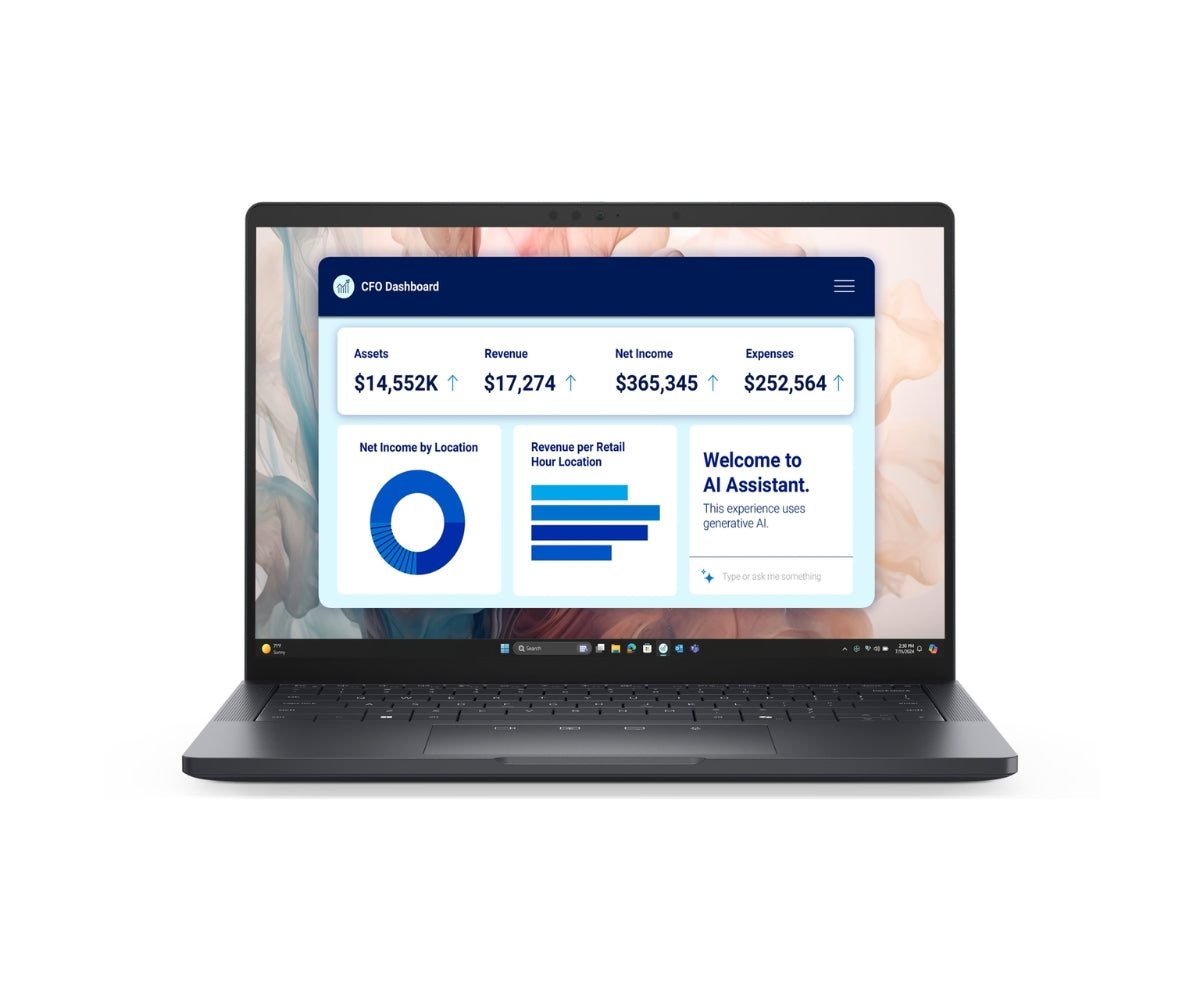 Dell Pro 13 Premium 13.3" FHD+ Laptop Intel U7-266V 16GB RAM 512GB SSD Windows 11 Pro