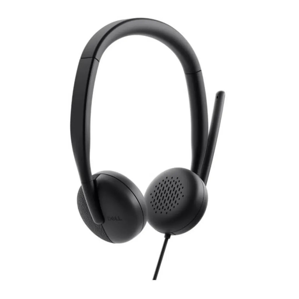 Dell Wired Headset WH3024 USB-C On-Ear Headset with AI Noise-Cancelling Mic 520-BBDH