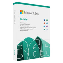 Microsoft 365 Family - 1 Year Subscription SKU: EP2-36885