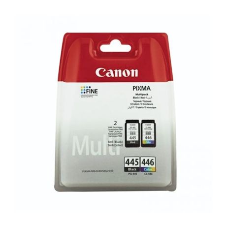 Canon PG-445/CL-446 Original Ink Cartridge Multipack - SKU:8283B008AA