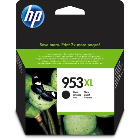 HP 953XL High Yield Black Original Ink Cartridge SKU: L0S70AE